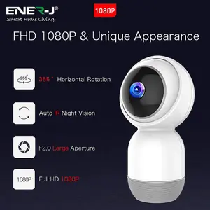 Smart Indoor IP Camera with auto Tracker 1080P 360 Coverage works with Alexa or Google Home home security cameras