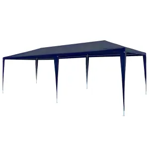 Berkfield Party Tent 3x6 m PE Blue