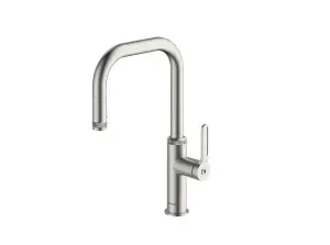 Clearwater Pioneer U Spout Pull Out With Twin Spray Kitchen Brushed Nickel- PIL40BN