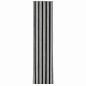 Acupanel Colour Concrete Grey Acoustic Slat Wall Panel 240cm x 60cm