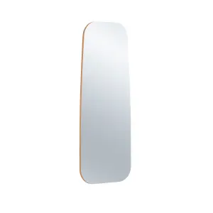 Hoxton Frameless Gold Organic Mirror 119x44cm