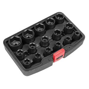 Sealey Impact Socket Set in Storage Case 16 Pieces 1/2" Square Drive AK5624M