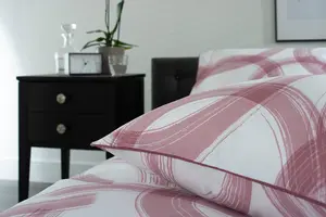 The Lyndon Company Cafe Royal Cotton Bedlinen Duvet set Pink