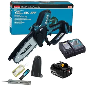 Makita DUC50Z Cordless Brushless Pruning Saw 18V 150mm 1 x 5ah Battery + Charger