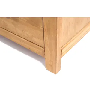 Lugo 5 Drawer Chest of Drawers Bras Drop Handle