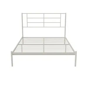 Jensen Metal Bed White, Double