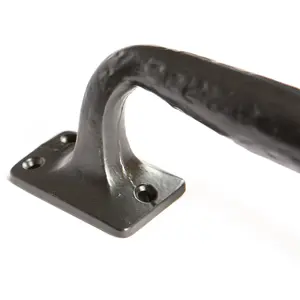 Hammer & Tongs Forged Barn Door Handle - H205mm - Black - Pack of 4