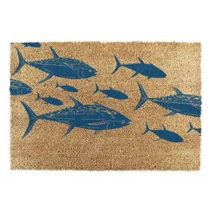 Fish  Coir Doormat (90 x 60cm)