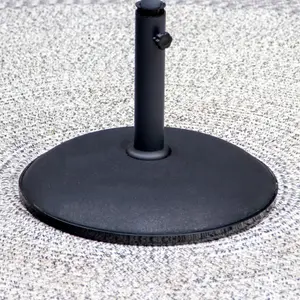 50kg Concrete Parasol Base Black