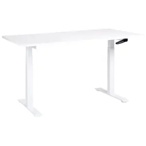 Adjustable Desk Manual White DESTINES