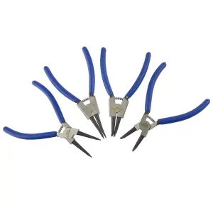 6 in And 9 in Circlip Plier Pliers Sets Internal and External Bent and Straight