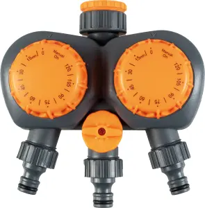 Garden Outdoor Double Head Mechanical Sprinkler Timer