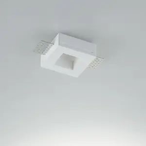 Luminosa Recessed Downlight White 7x7x3cm