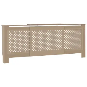 Berkfield MDF Radiator Cover 205 cm