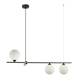 Luminosa Barletta Modern 3 Light Bar Pendant Ceiling Light, G9