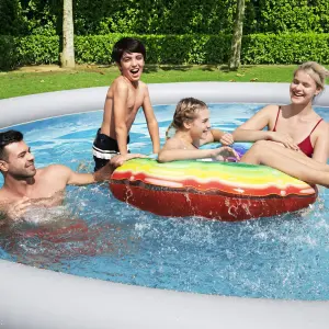 Bestway Fast set Swimming pool with pump (L) 3.96m x (H) 84cm