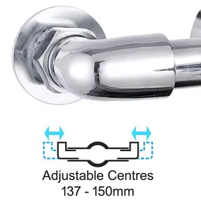 Thermostatic Traditional Exposed Shower Mixer Valve 137mm 150mm 3/4" Top Outlet