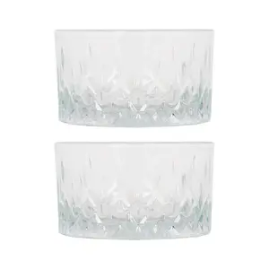 LAV Odin Glass Snack Bowls - 9.5cm - Pack of 2