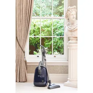 Sebo E1 ePower Cylinder Vacuum Cleaner Navy Blue