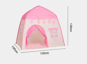 Blue Kids House Design Play Tent