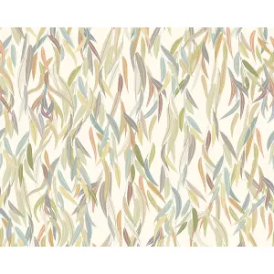 Origin Murals Willow Leaves - Natural Stone Matt Smooth Paste the Wall Mural 350cm wide x 280cm high