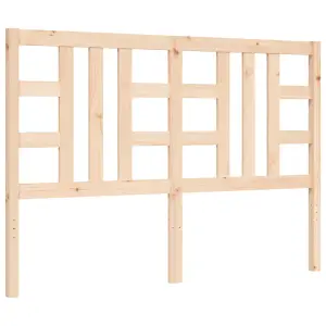 Berkfield Bed Frame with Headboard 160x200 cm Solid Wood