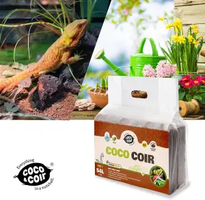 Coco&Coir Coco Grow - 9L/650g - Peat Free Compost