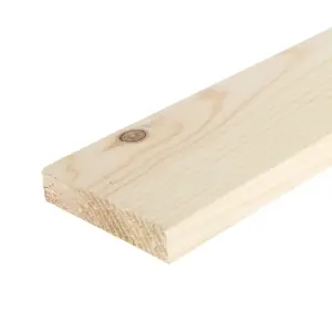 4x1 Inch Planed Timber (L)900mm (W)94 (H)21mm Pack of 2