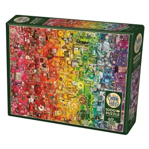 Colourful Rainbow Jigsaw Puzzle 1000 Pieces