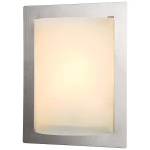 GoodHome Hestia Chrome effect Wall light