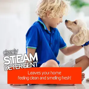 Cleenly Pet Steam Detergent for Steam Mops (5 litres) Citrus Splash Designed for Homes with Pets