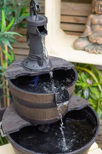 Kelkay Whiskey Bowls Mains Plugin Powered Water Feature