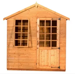 8 x 8 (2.35m x 2.35m) Wooden Classic APEX Summerhouse (12mm T&G Floor + Roof) (8 x 8) (8x8)