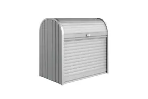 Biohort High Quality 3.5ft x 2.5ft StoreMax 120 Metal Storage Unit - Metallic Silver