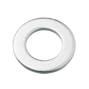 Diall M12 Carbon steel Flat Washer, (Dia)12mm, Pack of 5