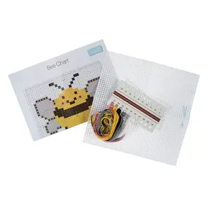 XSTITCH BEE - Counted Cross Stitch Kit: Bee - Trimits