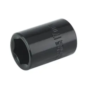 Sealey Impact Socket 17mm 1/2"Sq Drive