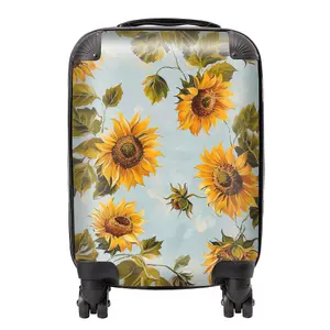 Summer Sunflowers Suitcase - Mini Cabin