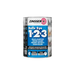 Zinsser Bulls Eye 123 Primer White 5L