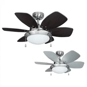 Paschke 76cm Ceiling Fan with Light Kit No