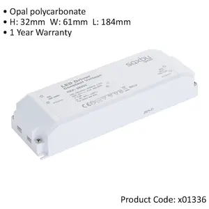 60W LED Driver - 24V Constant Voltage - Fixed Output Power Supply Transformer