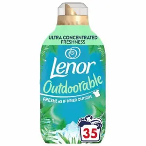 Lenor Outdoorable Fabric Conditioner, Northern Solstice, 35 Washes, 490Ml (Pack of 3)