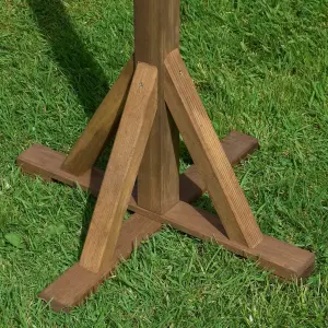 Rowlinson Lechlade Timber Bird Table