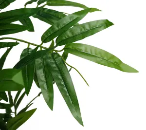 90cm Leaf Design UK Realistic Artificial Bamboo Plants / Trees Green