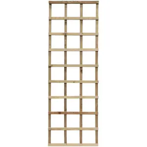 PACK OF 3: 6 x 2 Heavy Duty Trellis Panel Pressure Treated