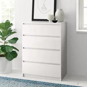 Tonya 4 Drawer 70Cm W Chest Of Drawers White