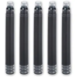 Ink Cartridges for Empress Fountain Pens - Black (Pkt 5)