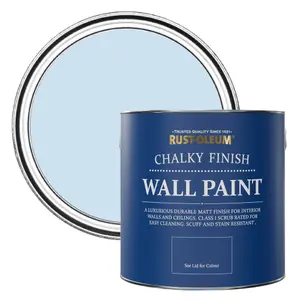 Rust-Oleum Powder Blue Chalky Wall & Ceiling Paint 2.5L