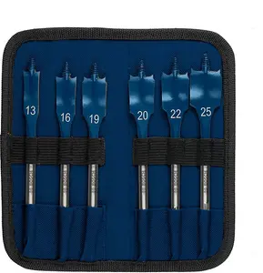 Bosch Professional SelfCut Speed Spade Drill Bit Set - 6 Pieces (13/16/19/20/22/25 mm)