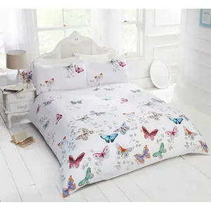 Polyester/Cotton Wildlife Duvet Cover with Pillowcases Single Duvet Cover + 1 Standard Pillowcase